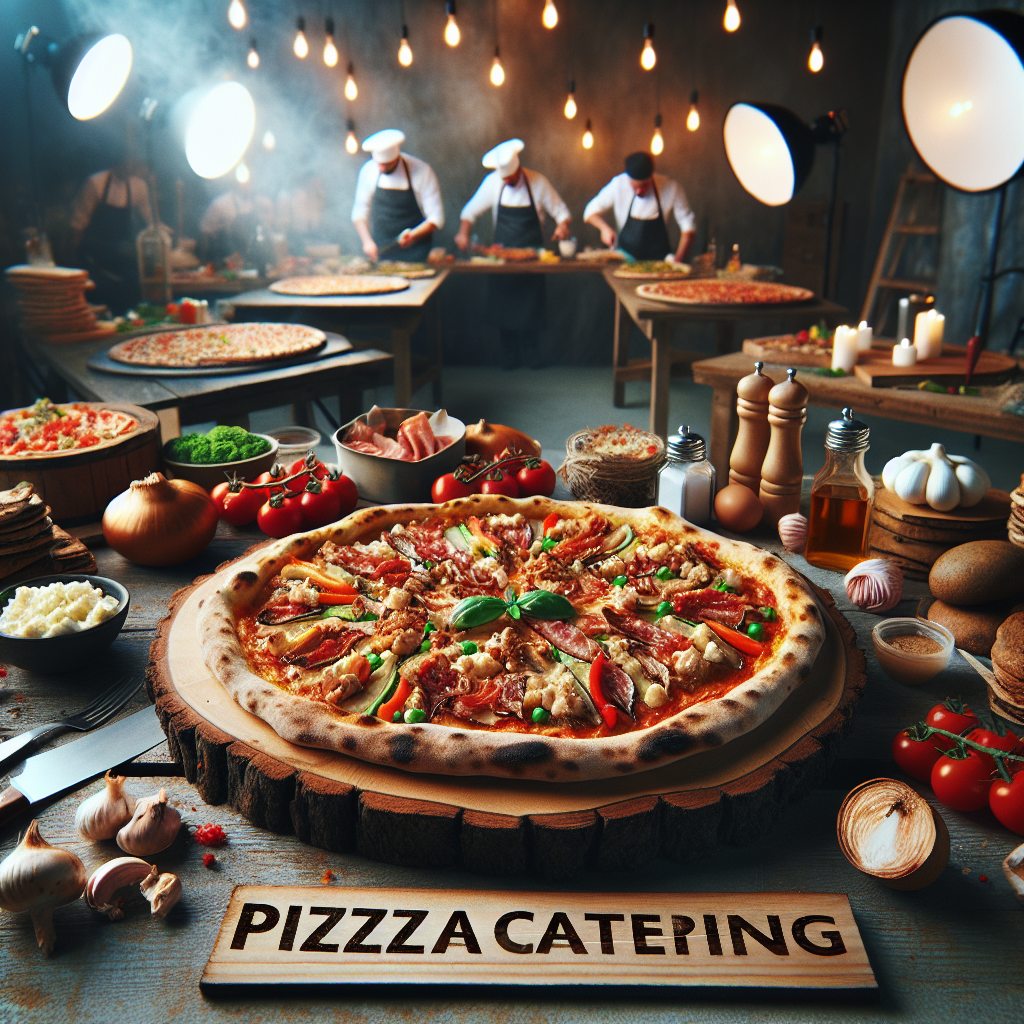 Border Brewery authentic pizza showcase