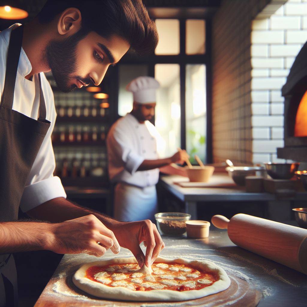 Wood fired pizza expert techniques